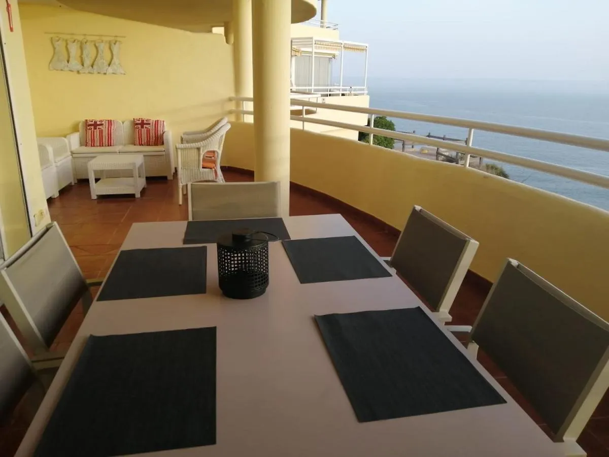 Holidays2Benalmadena Torrequebrada Sea View Front Beach With Pool Parking & Terraces Lejlighed