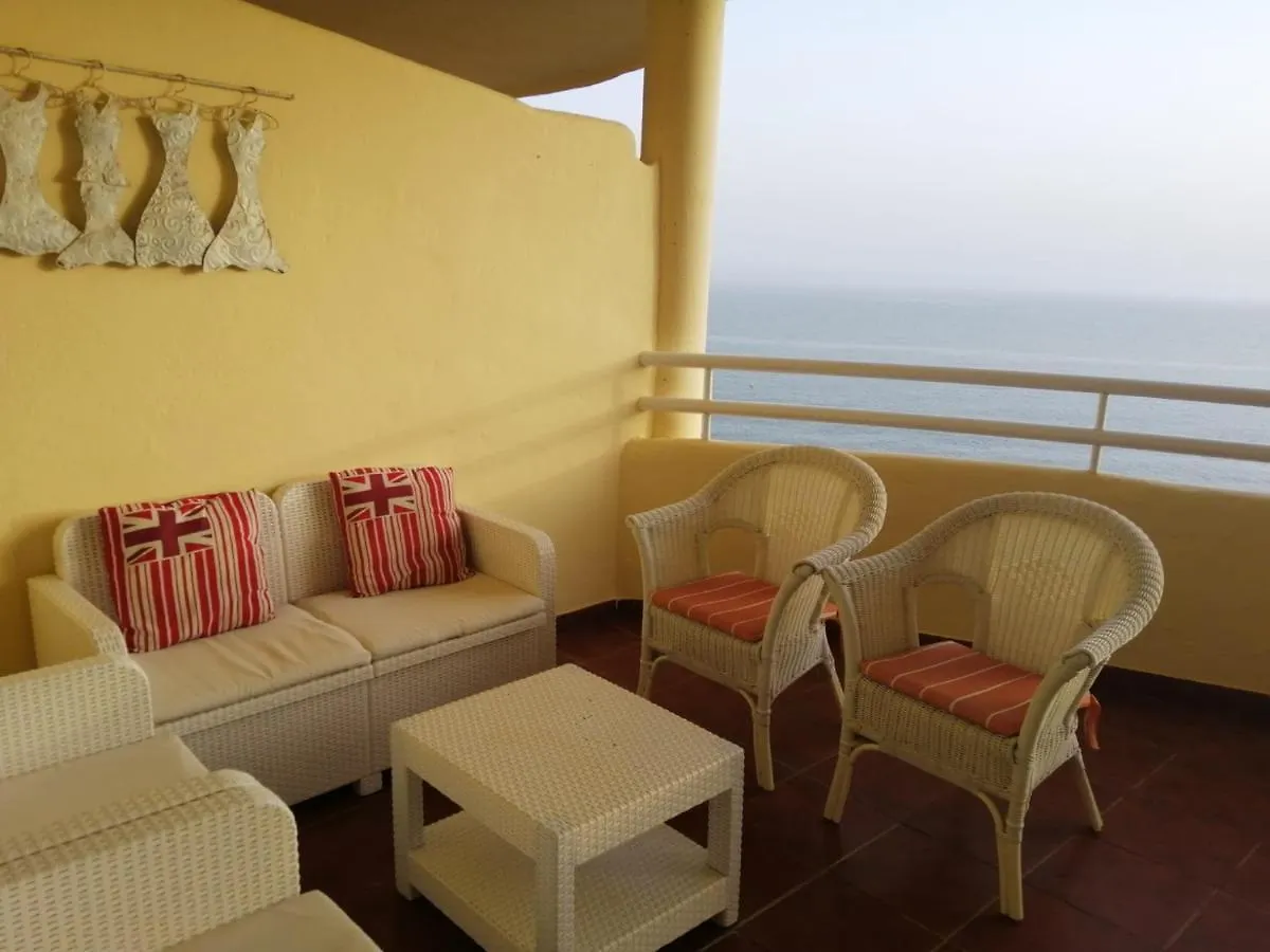 Lejlighed Holidays2Benalmadena Torrequebrada Sea View Front Beach With Pool Parking & Terraces